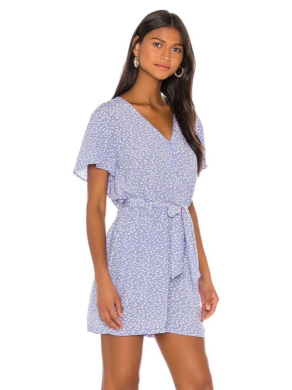 NWT Rails Sophia Romper Small in Blue Daisy